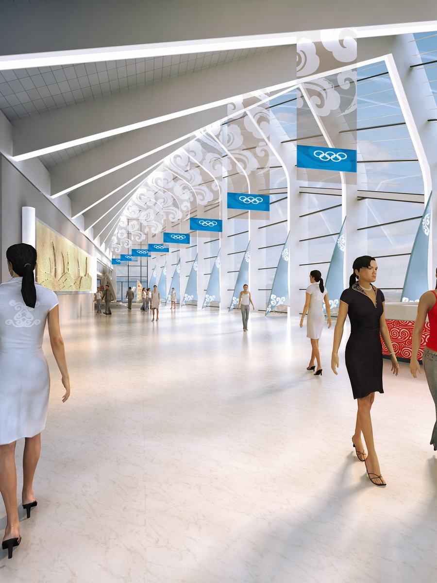 奥帆博物馆大厅