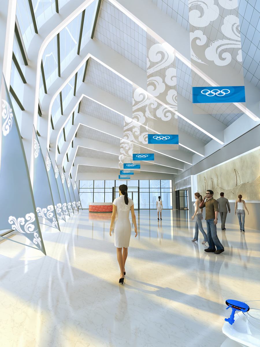 奥帆博物馆大厅