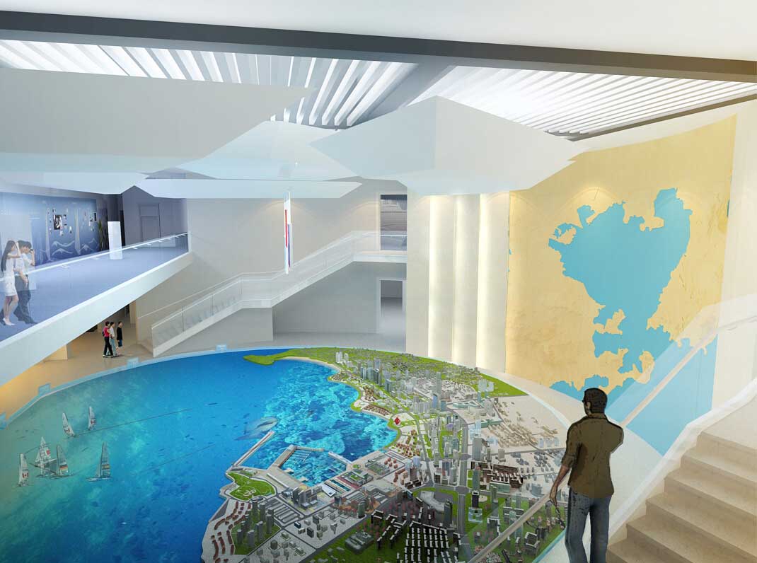 奥帆博物馆大厅