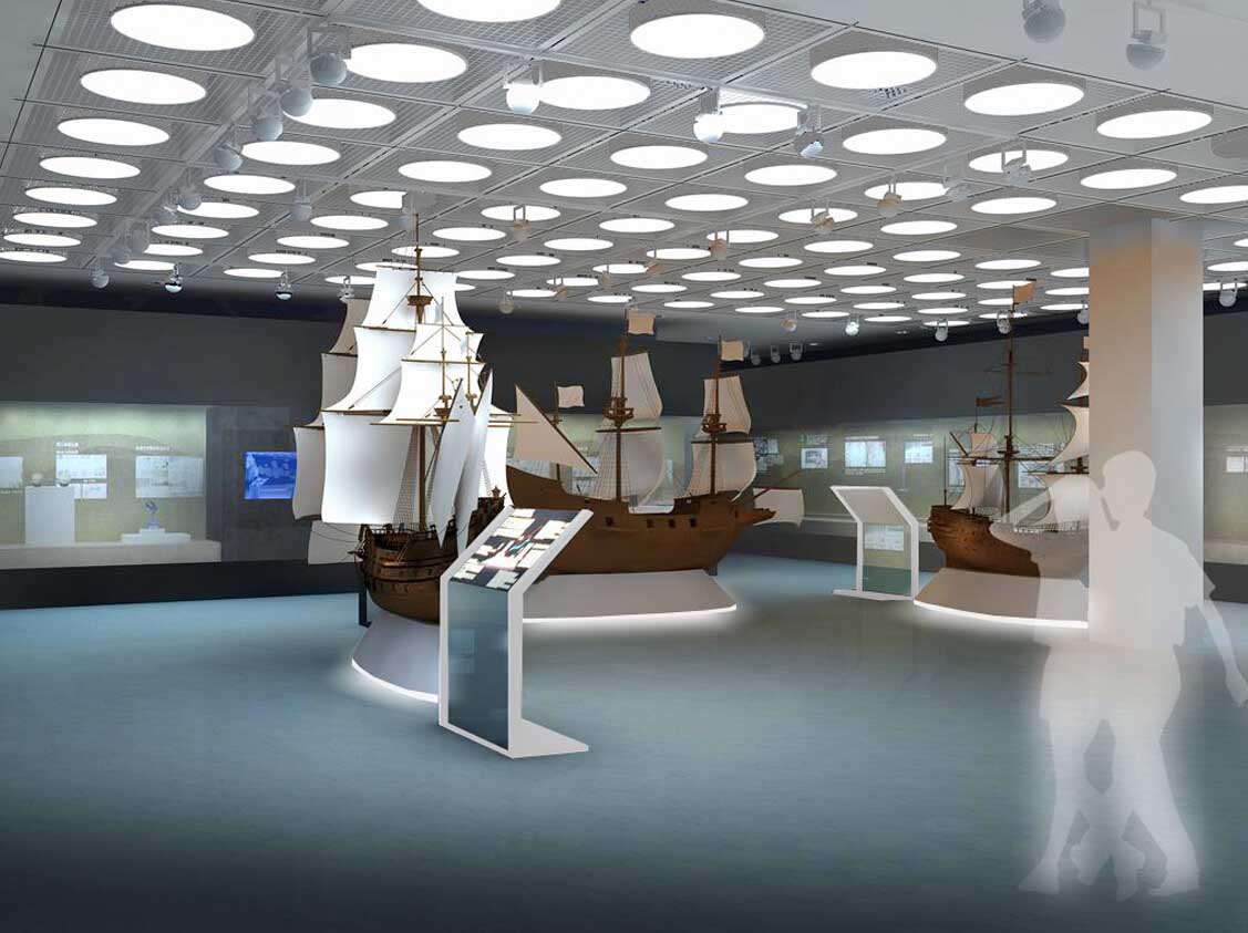 奥帆博物馆展厅
