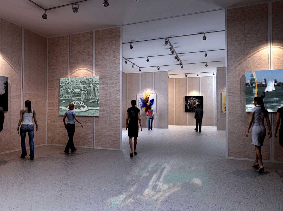 奥帆博物馆展厅