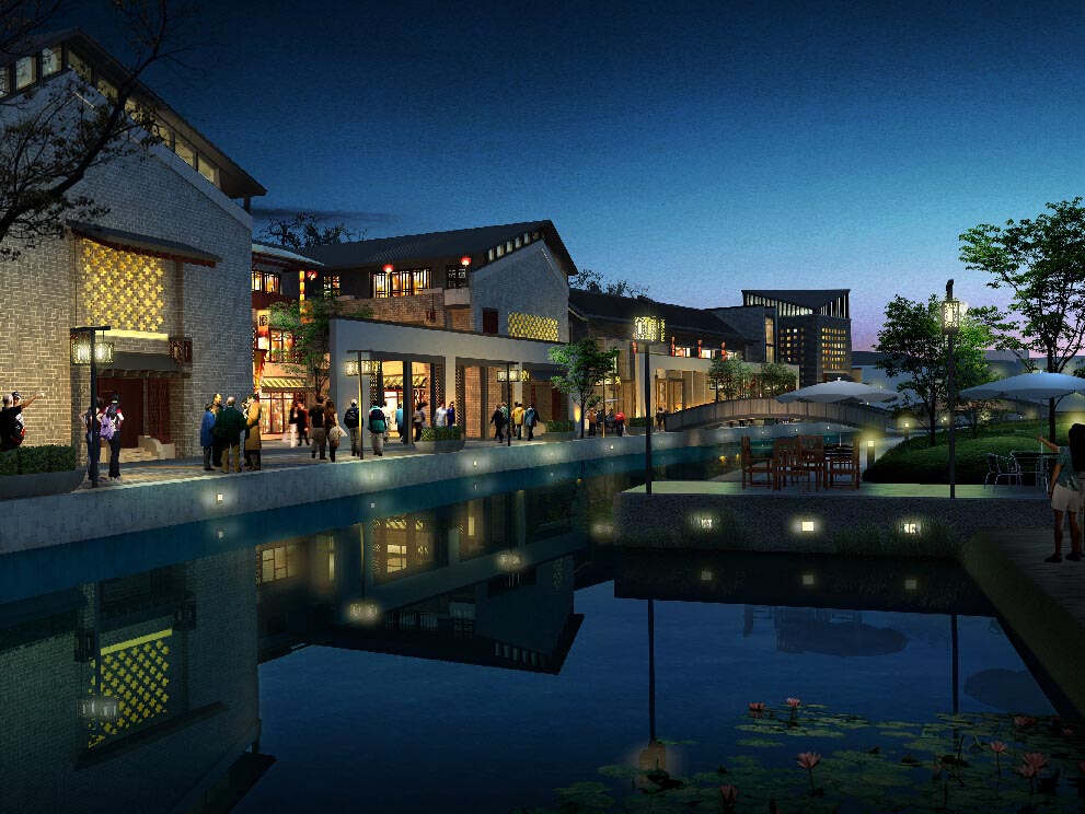 胶州板桥镇街景效果